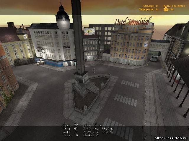 Карта zm_city17 для CSS