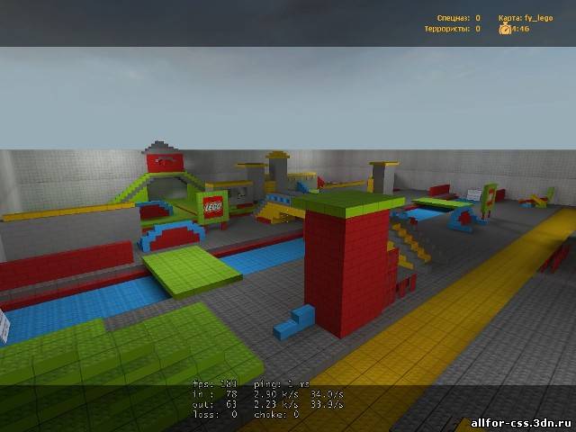 Карта fy_lego для CSS