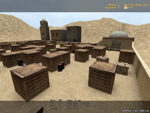 Карта aim_deagle_dust3 для CSS