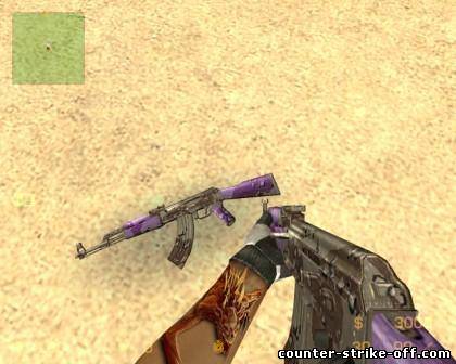 Фиолетовый ak47