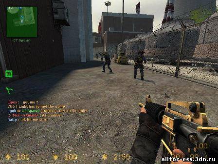 golden m4a1