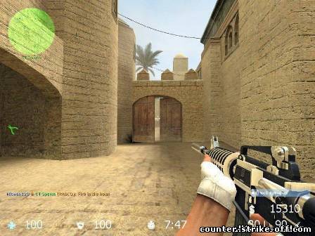 chrome m4a1
