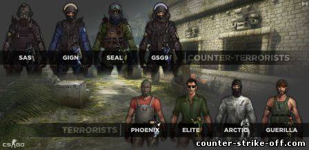 Модели игроков в Counter-Strike Global Offensive